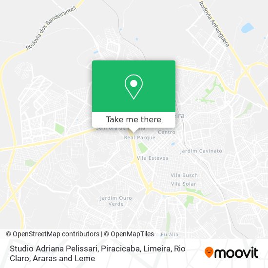 Studio Adriana Pelissari map