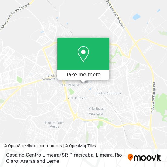 Casa no Centro Limeira/SP map