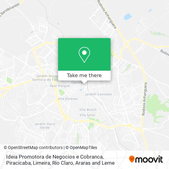 Ideia Promotora de Negocios e Cobranca map