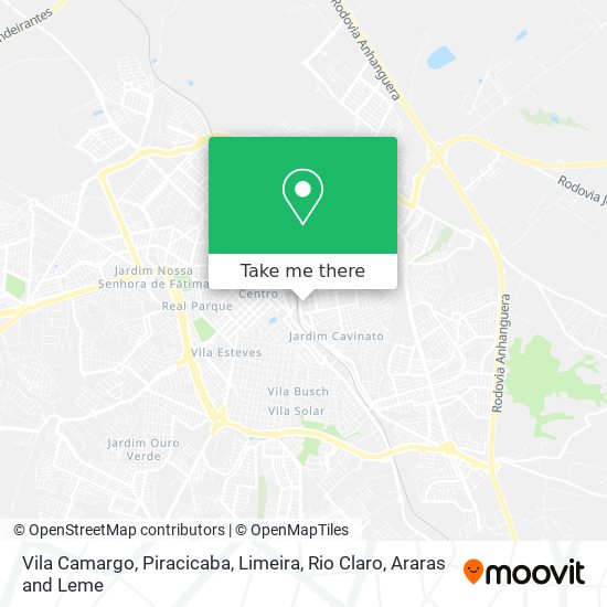 Vila Camargo map