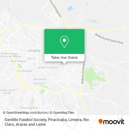 Genildo Futebol Society map