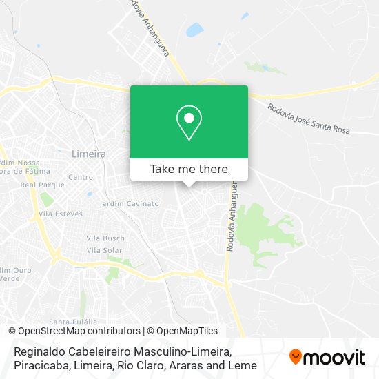 Reginaldo Cabeleireiro Masculino-Limeira map