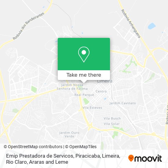 Emip Prestadora de Servicos map