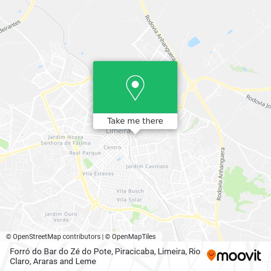 Forró do Bar do Zé do Pote map
