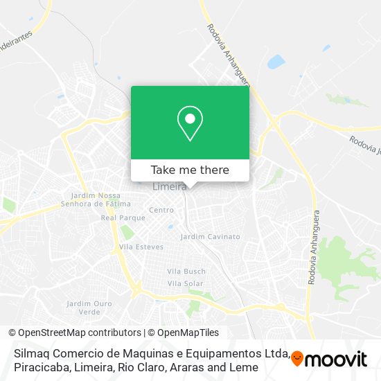 Silmaq Comercio de Maquinas e Equipamentos Ltda map