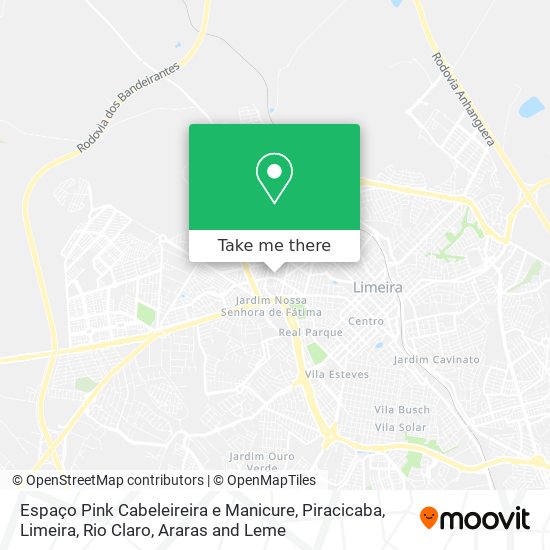 Espaço Pink Cabeleireira e Manicure map