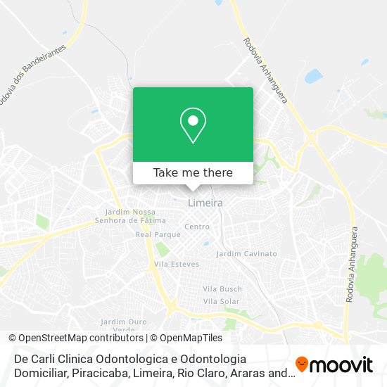 De Carli Clinica Odontologica e Odontologia Domiciliar map