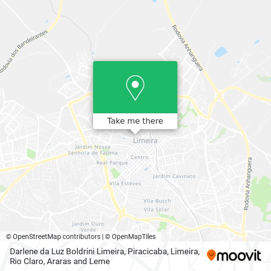 Darlene da Luz Boldrini Limeira map