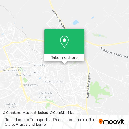 Rocar Limeira Transportes map