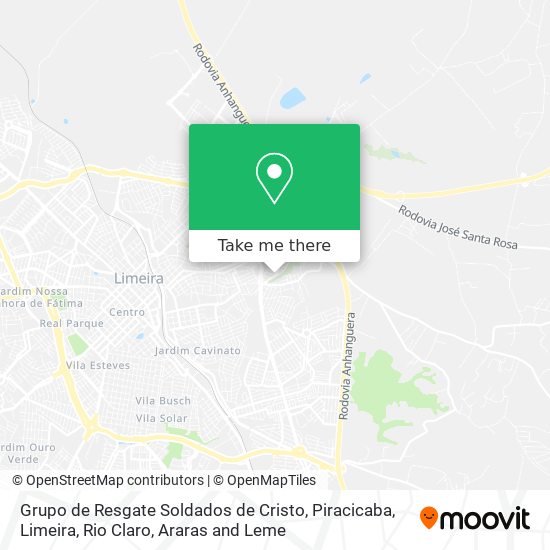Grupo de Resgate Soldados de Cristo map