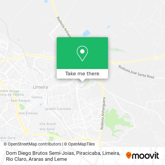 Dom Diego Brutos Semi-Joias map