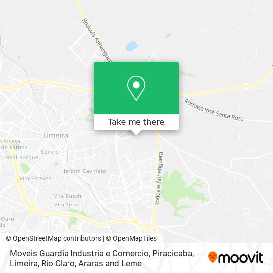 Moveis Guardia Industria e Comercio map