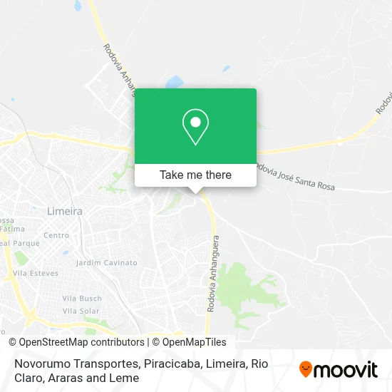 Novorumo Transportes map