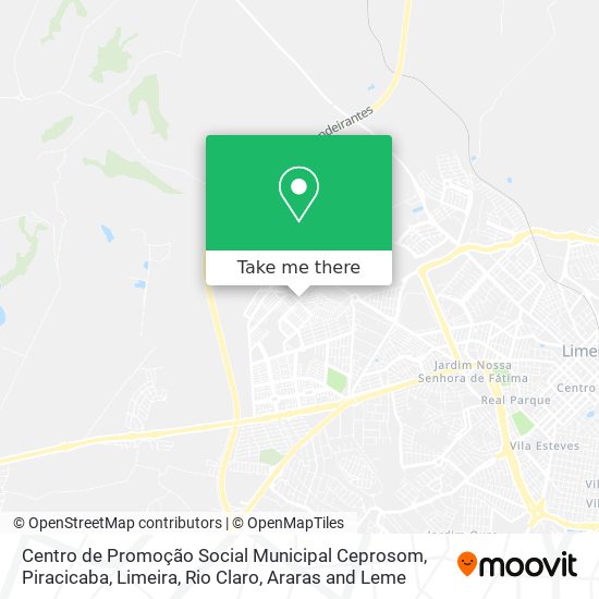 Centro de Promoção Social Municipal Ceprosom map
