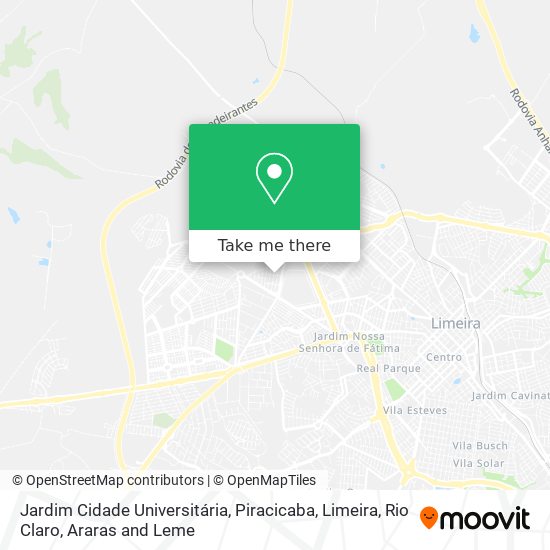 Jardim Cidade Universitária map