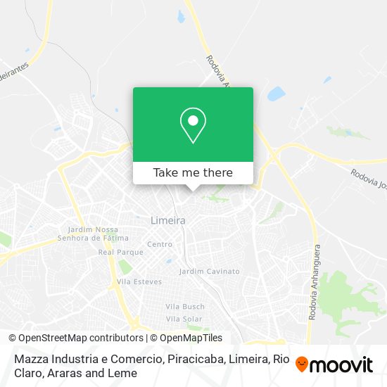 Mazza Industria e Comercio map