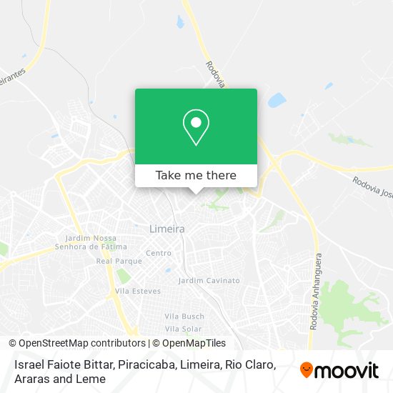 Mapa Israel Faiote Bittar
