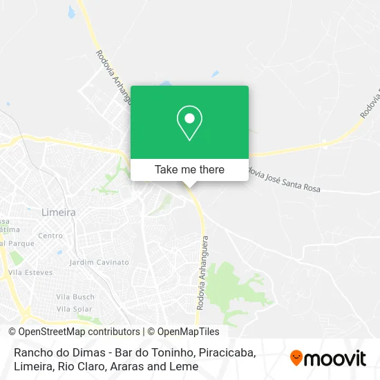 Rancho do Dimas - Bar do Toninho map