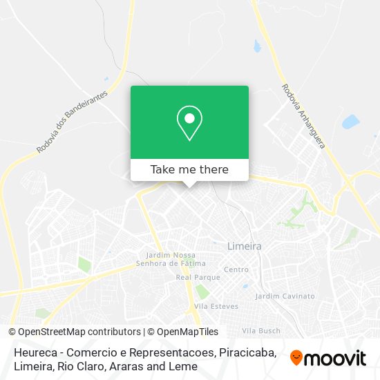 Heureca - Comercio e Representacoes map