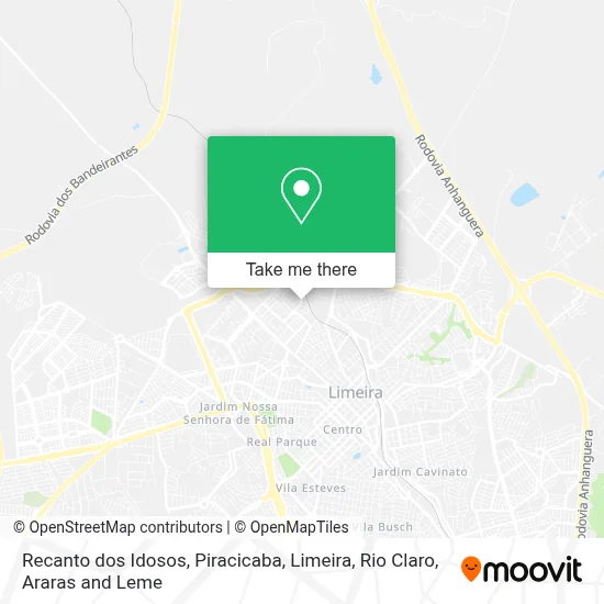 Recanto dos Idosos map