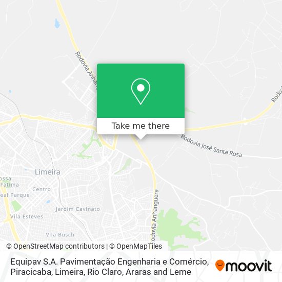 Equipav S.A. Pavimentação Engenharia e Comércio map