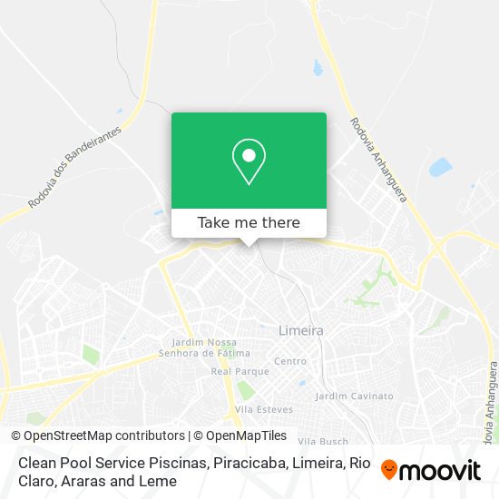 Clean Pool Service Piscinas map