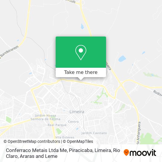 Conferraco Metais Ltda Me map