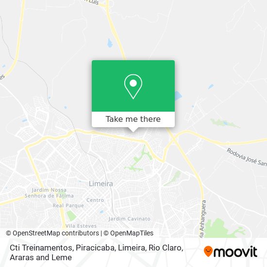 Cti Treinamentos map