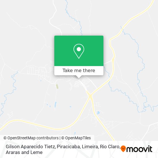 Gilson Aparecido Tietz map