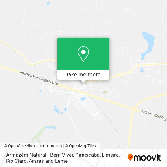 Armazém Natural - Bem Viver map