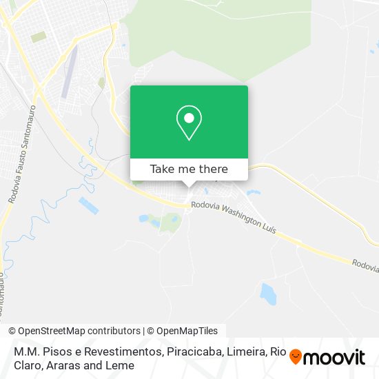 M.M. Pisos e Revestimentos map