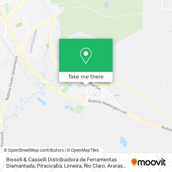 Bissoli & Casselli Distribuidora de Ferramentas Diamantada map