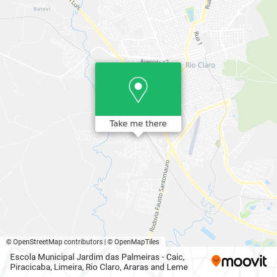 Escola Municipal Jardim das Palmeiras - Caic map