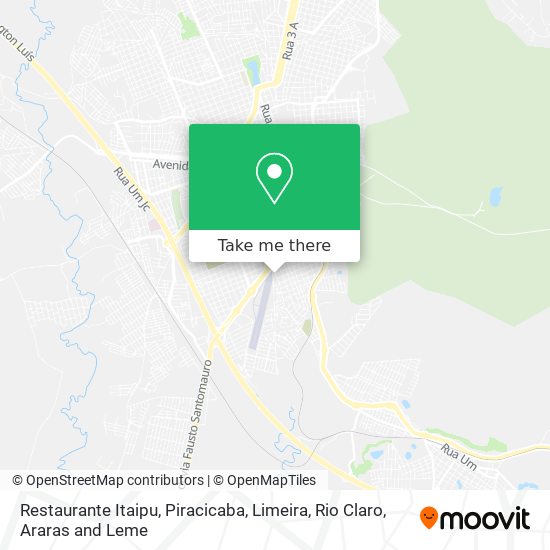 Restaurante Itaipu map