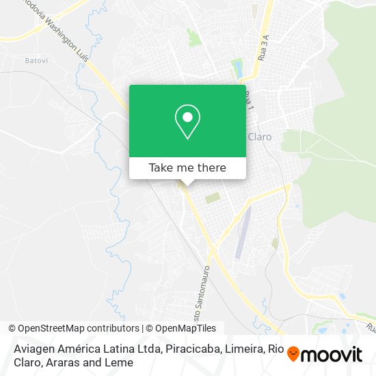 Aviagen América Latina Ltda map