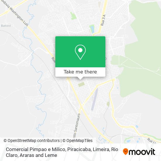 Mapa Comercial Pimpao e Milico