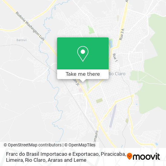 Frarc do Brasil Importacao e Exportacao map