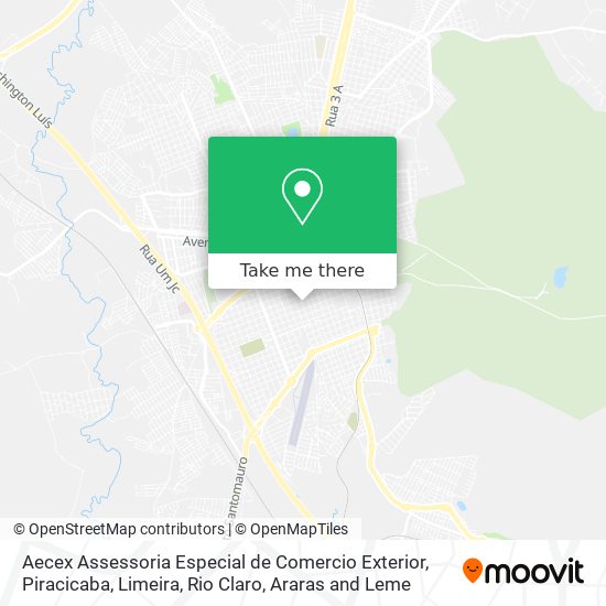 Aecex Assessoria Especial de Comercio Exterior map