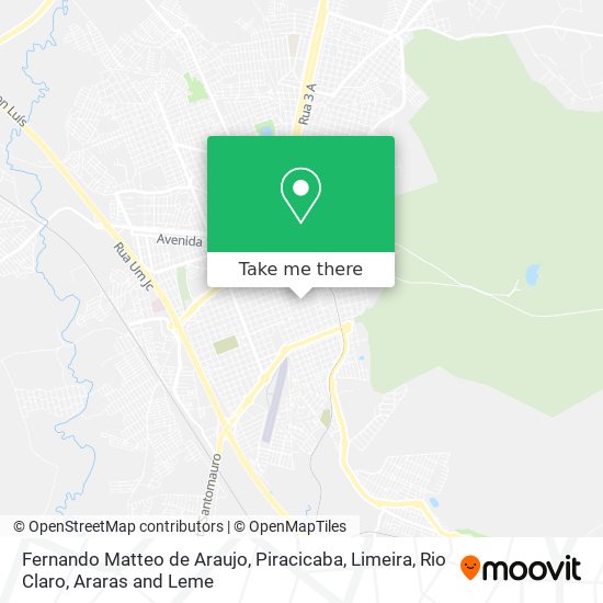 Fernando Matteo de Araujo map