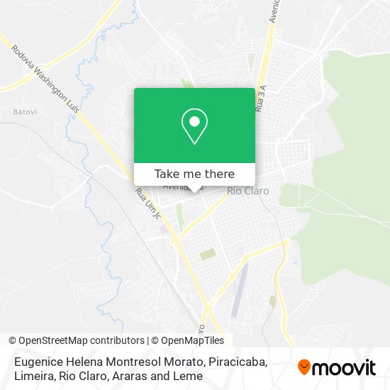 Eugenice Helena Montresol Morato map