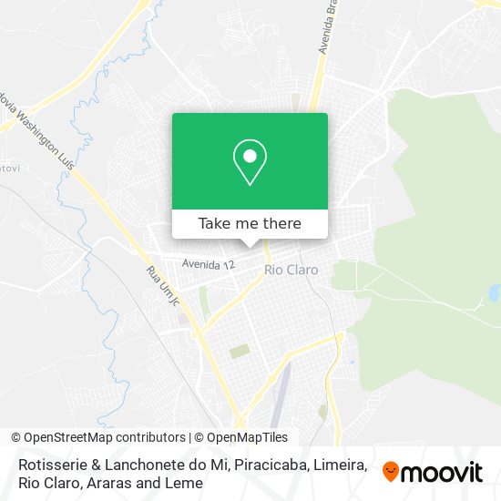 Rotisserie & Lanchonete do Mi map
