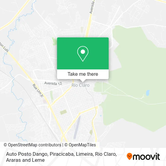 Auto Posto Dango map