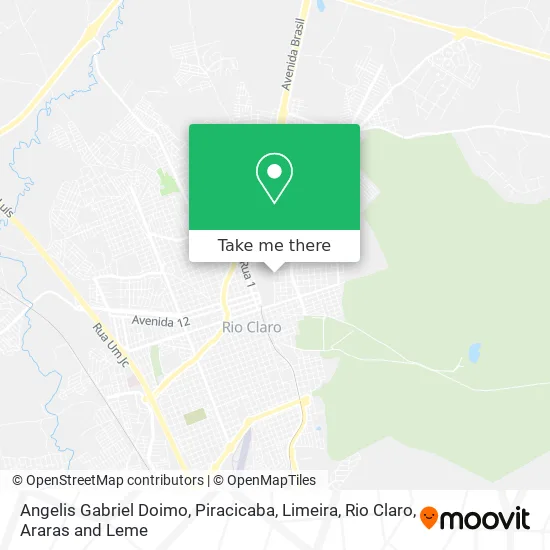 Angelis Gabriel Doimo map