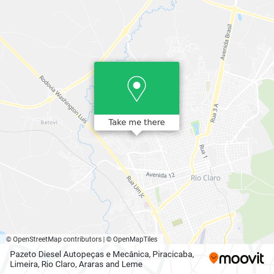 Pazeto Diesel Autopeças e Mecânica map