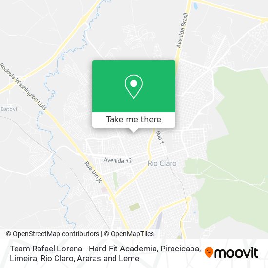 Team Rafael Lorena - Hard Fit Academia map