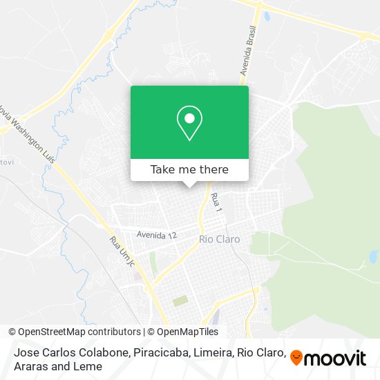 Jose Carlos Colabone map