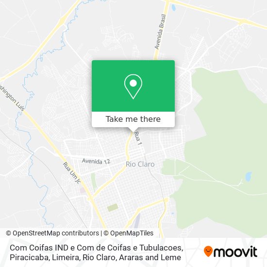 Com Coifas IND e Com de Coifas e Tubulacoes map