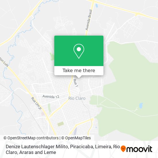 Denize Lautenschlager Milito map