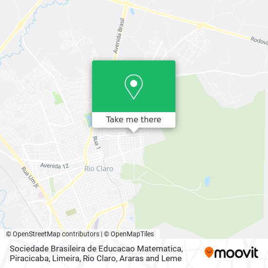 Sociedade Brasileira de Educacao Matematica map