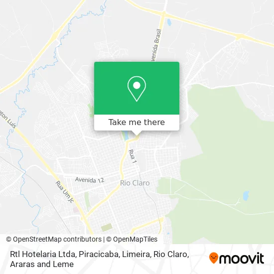 Rtl Hotelaria Ltda map
